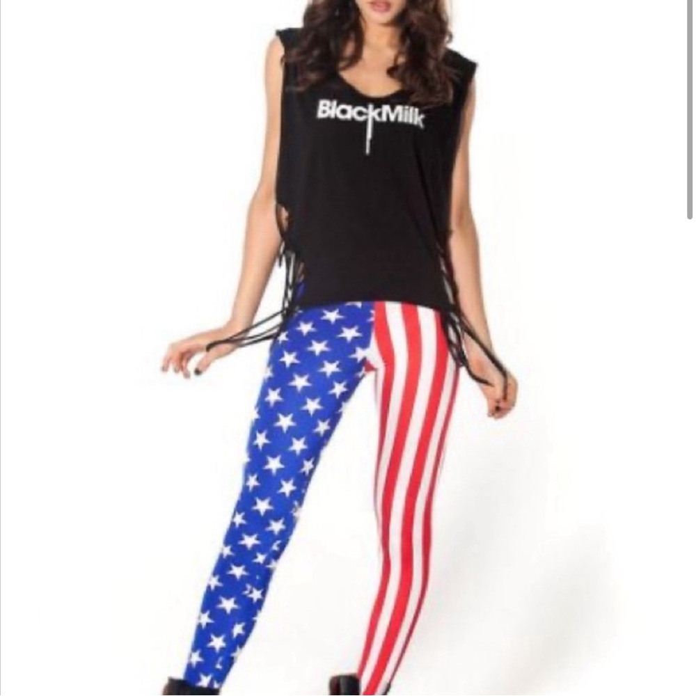 BlackMilk Kids in America Leggings